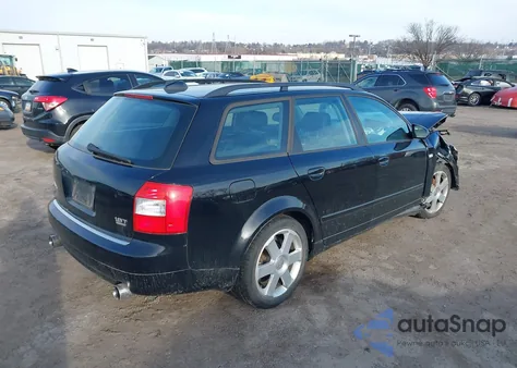 2004 Audi A4 1.8T Avant из США, поврежденный, VIN WAUVC68EX4A164515